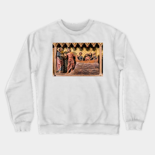 Notre Dame - St. Peter Crewneck Sweatshirt by bkbuckley